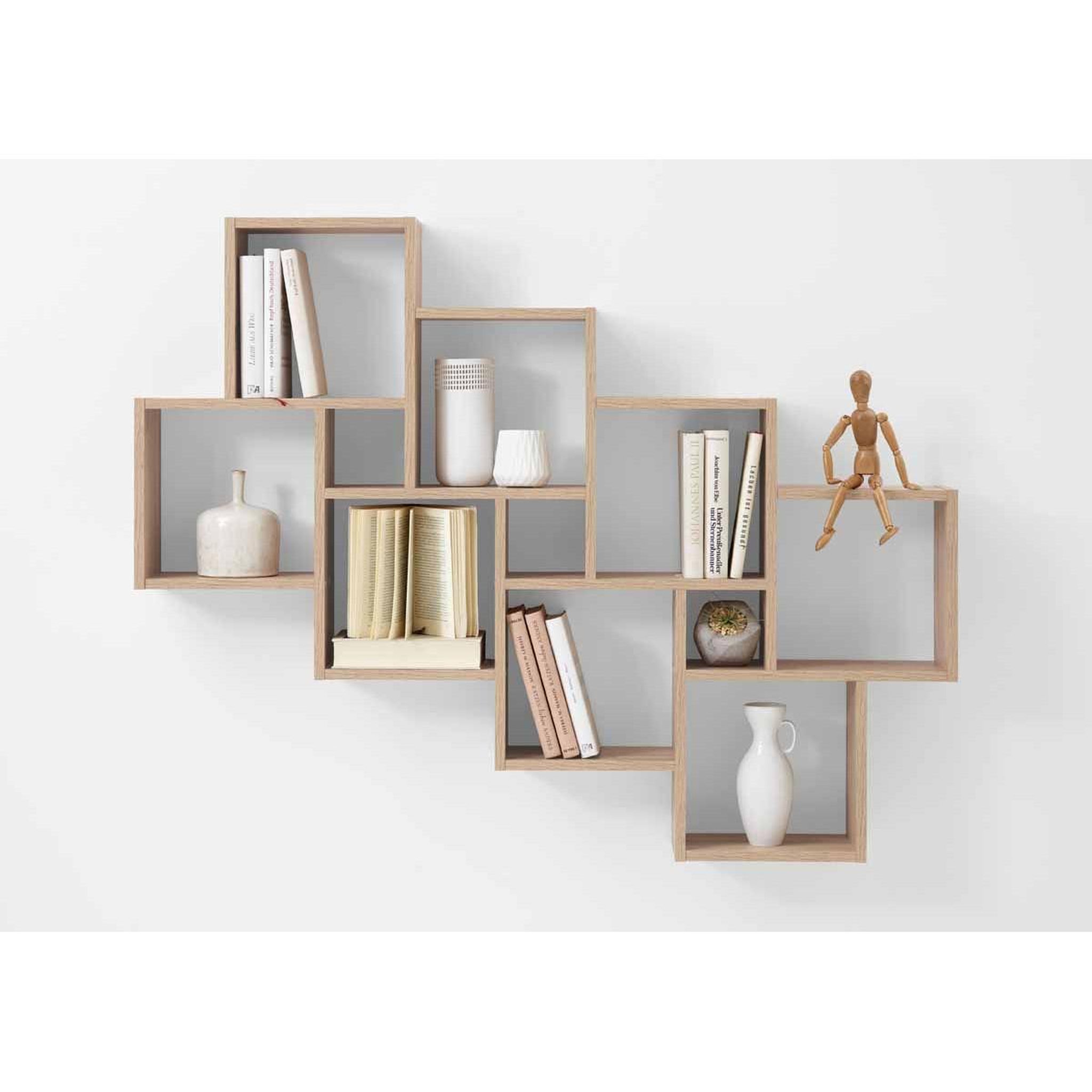 Voir la diapositive 3 : Paris Prix Étagère murale design  riolo  120cm naturel