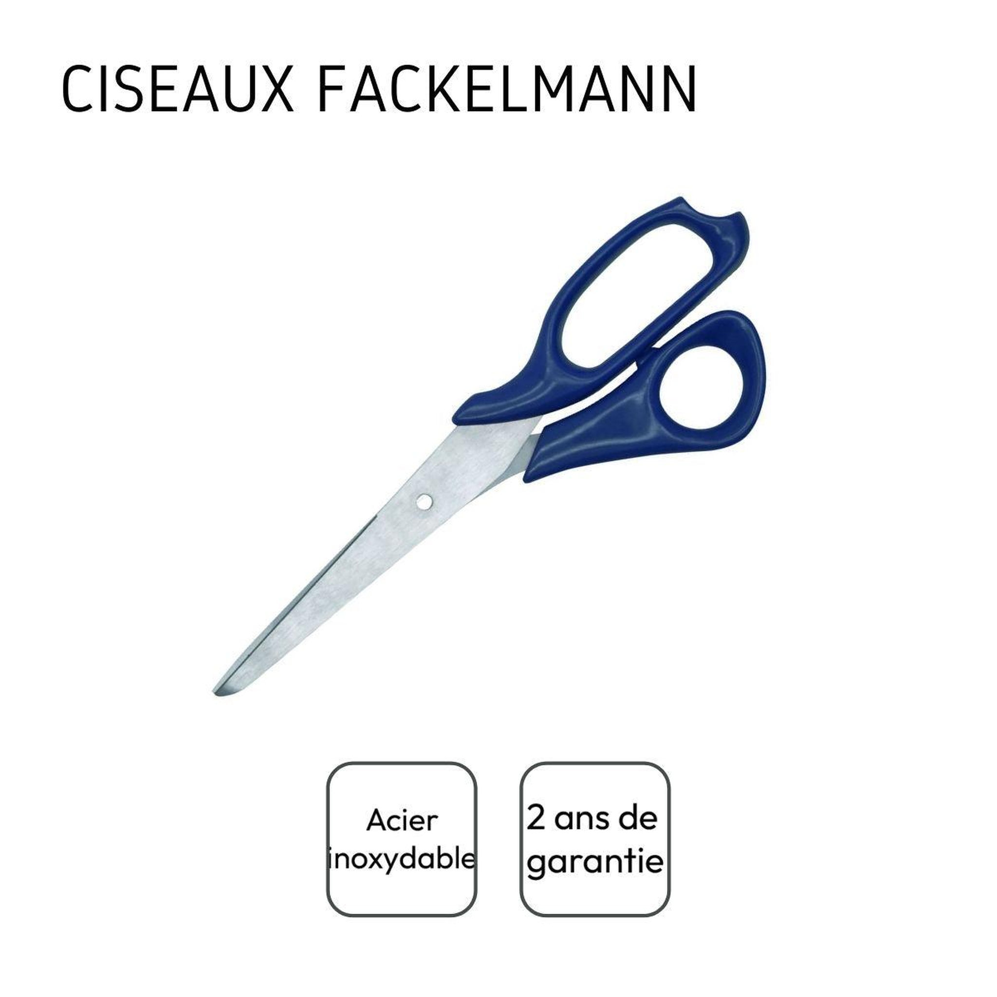 Voir la diapositive 4 : Fackelmann Set de 2 ciseaux à volaille en inox fackelmann elemental
