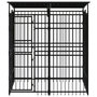 Voir la diapositive 2 : VIDAXL Chenil d'exterieur avec toit pour chiens Acier 3,69 m²