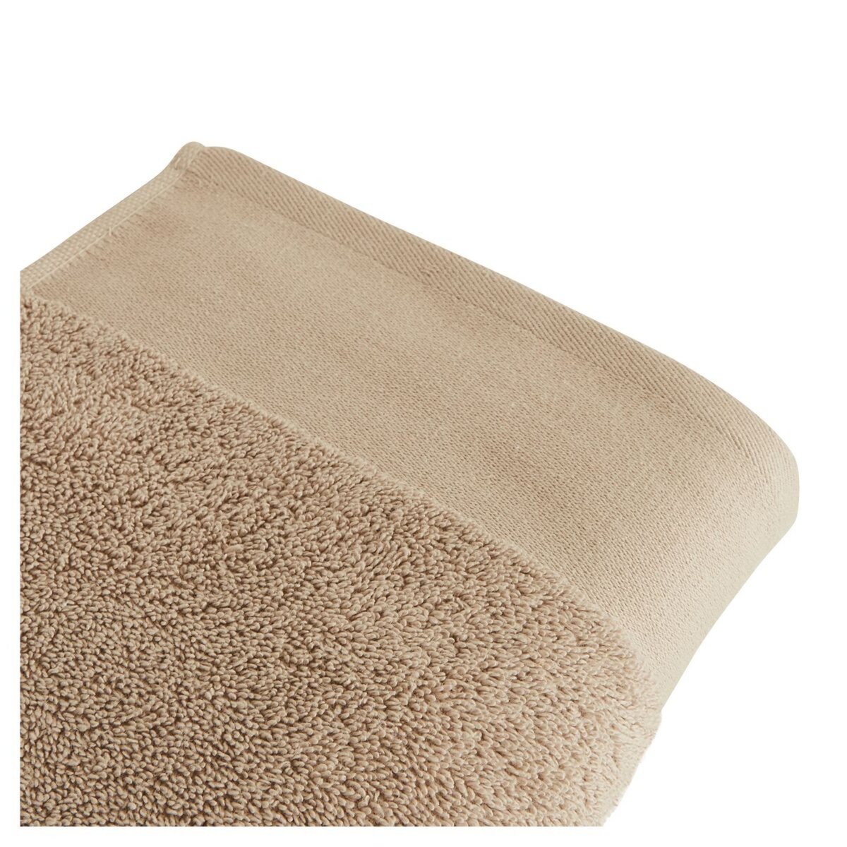 ACTUEL Lot de 2 gants de toilette unis en coton  500 g/m²