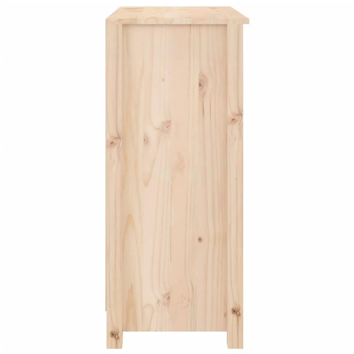 VIDAXL Buffet 70x35x80 cm Bois massif de pin