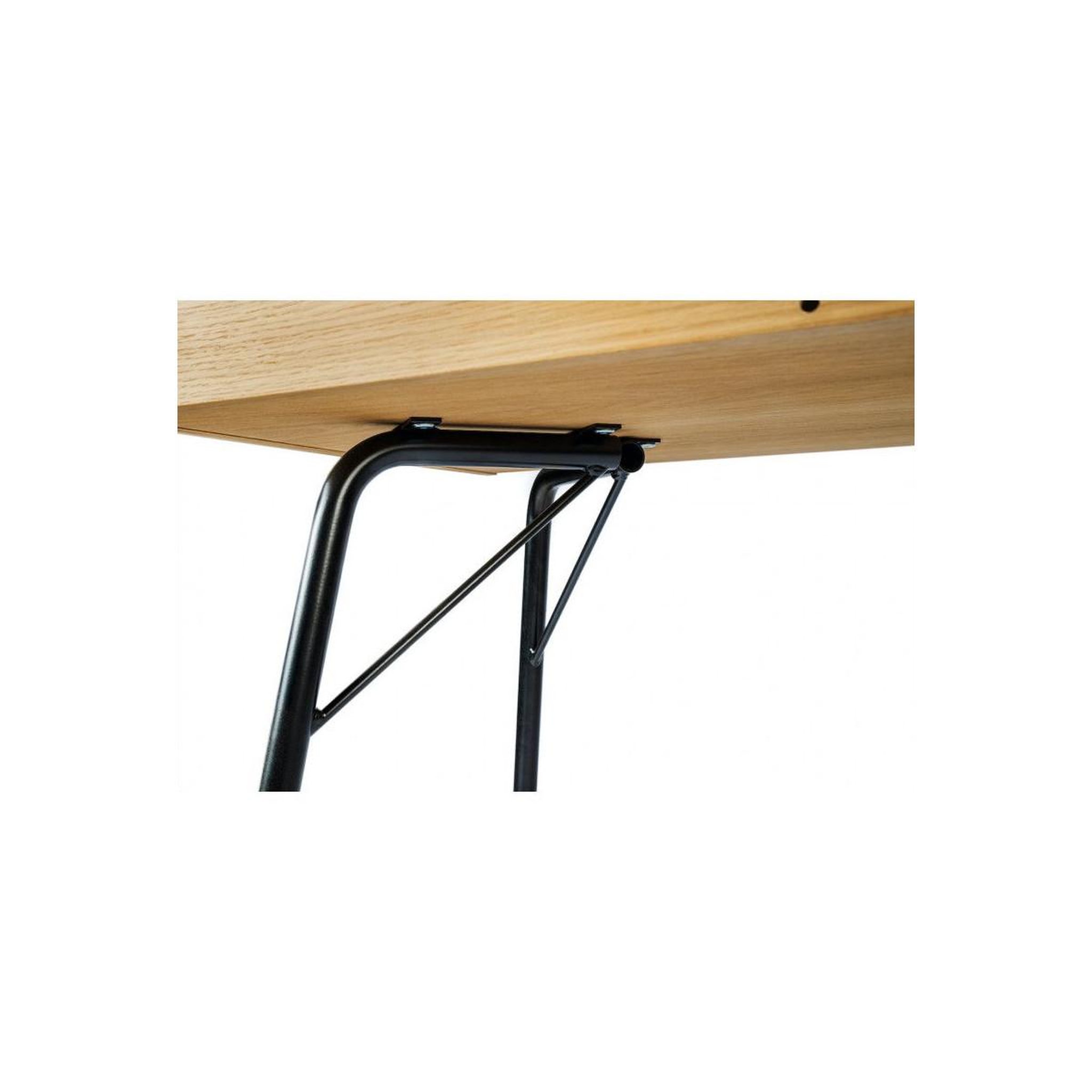 Voir la diapositive 5 : Paris Prix Coiffeuse design en bois  rayburn  115cm naturel