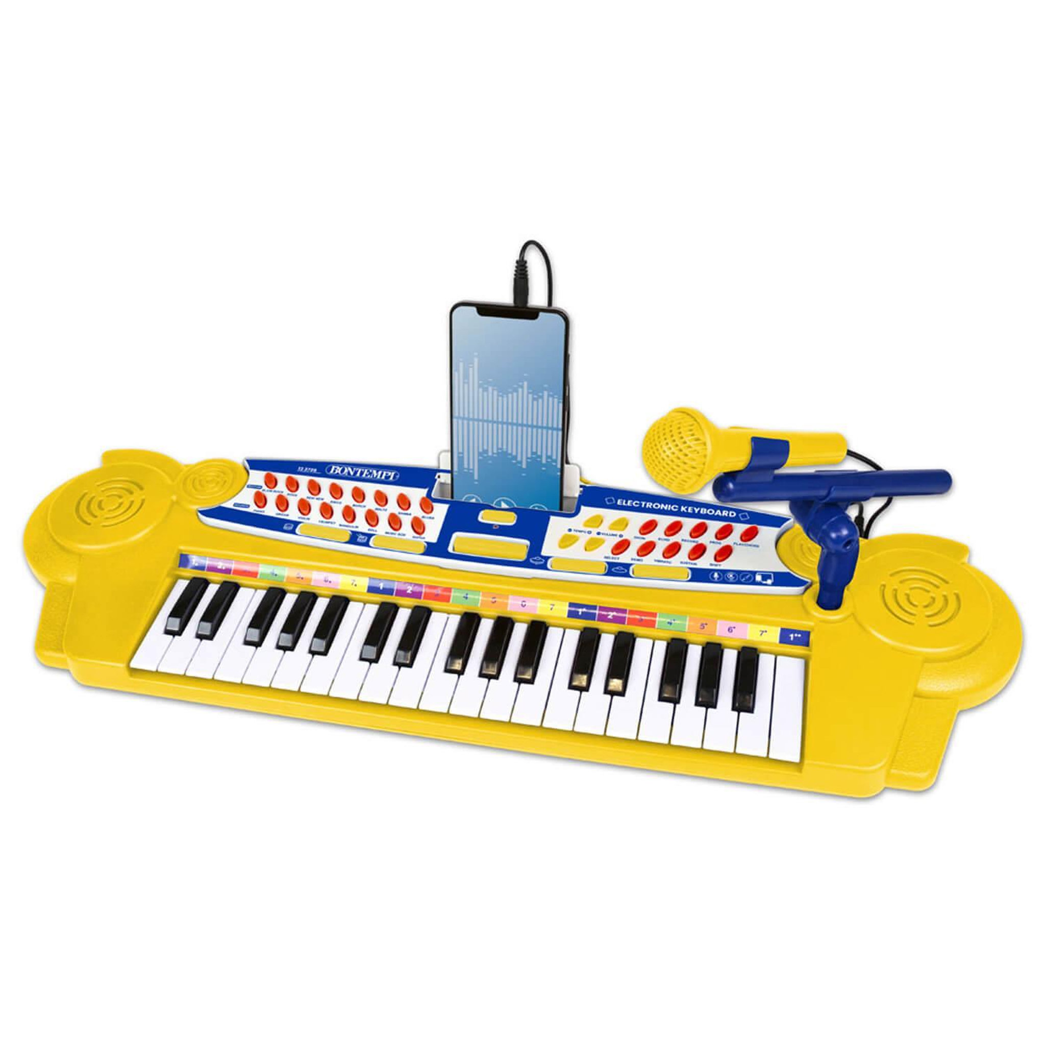 Voir la diapositive 2 : Bontempi Clavier électronique 37 touches avec micro