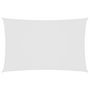Voir la diapositive 2 : VIDAXL Voile de parasol tissu oxford rectangulaire 2,5x5 m blanc