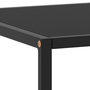 Voir la diapositive 5 : VIDAXL Table basse Noir avec verre noir 100x50x35 cm