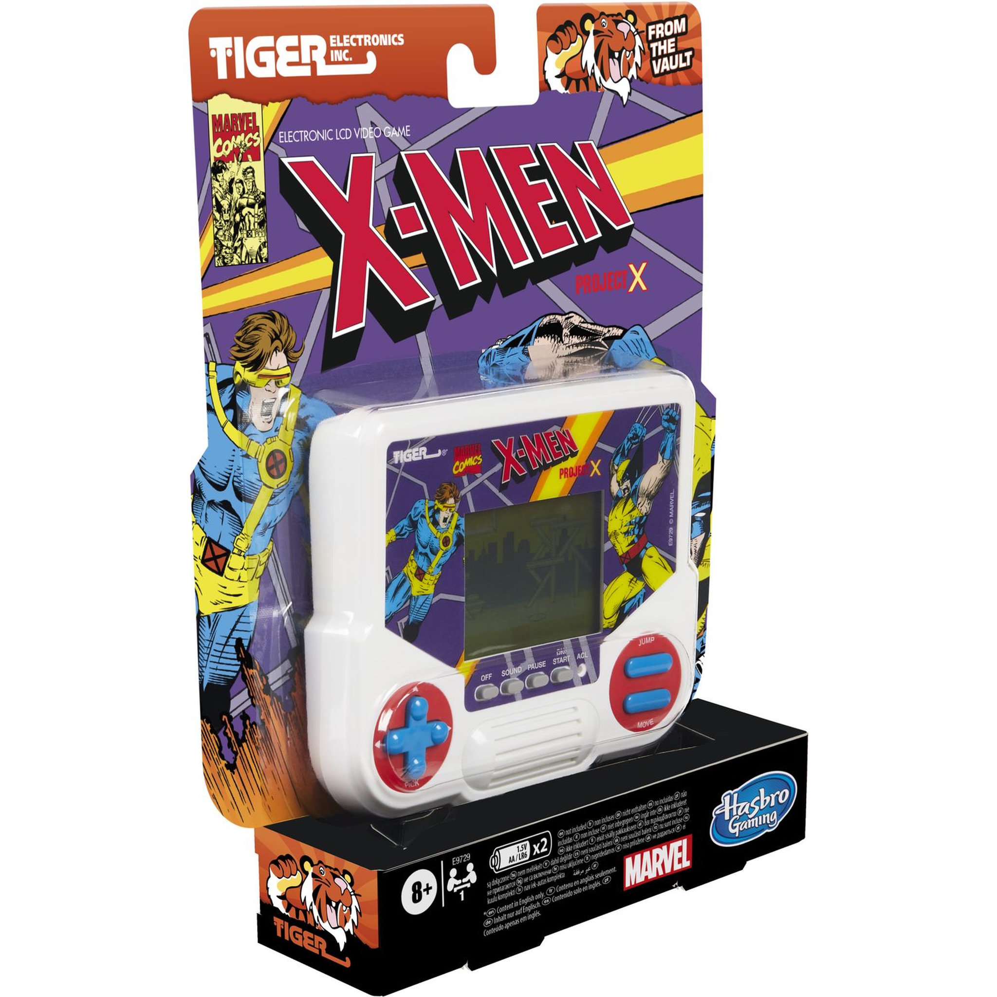Voir la diapositive 2 : HASBRO Console Rétro Tiger Electronics X-Men Project X Marvel