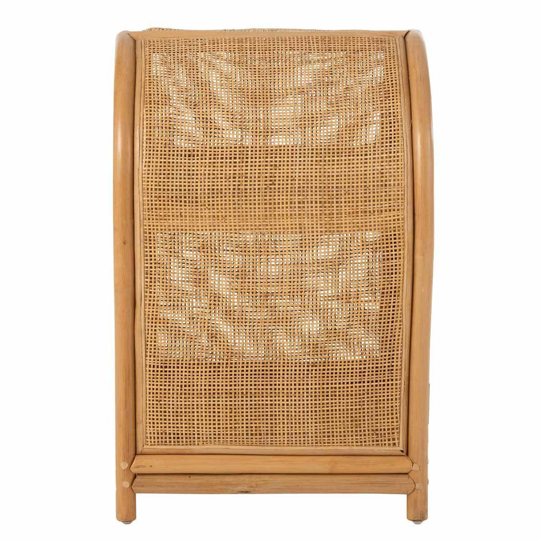 Voir la diapositive 3 : Paris Prix Étagère 1 porte en rotin  ellen  60cm naturel
