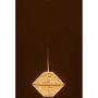 Voir la diapositive 3 : Paris Prix Lampe Suspension en Raphia  Soucoupe  35cm Blanc