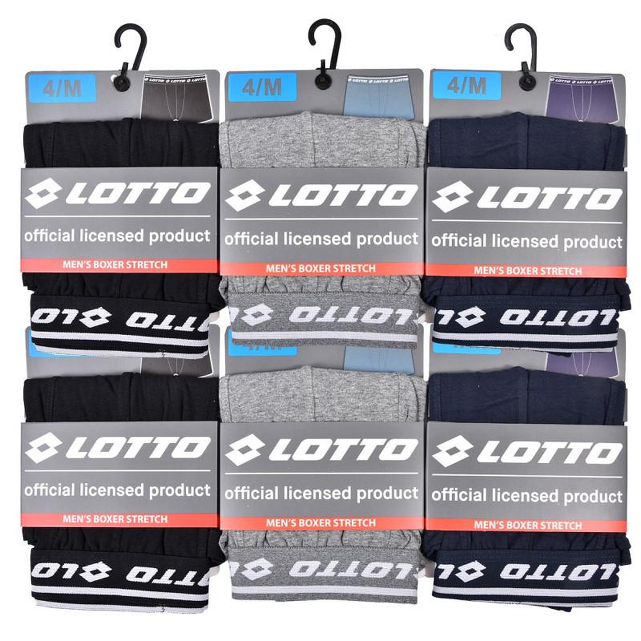 Voir la diapositive 3 : LOTTO Boxer homme LOTTO