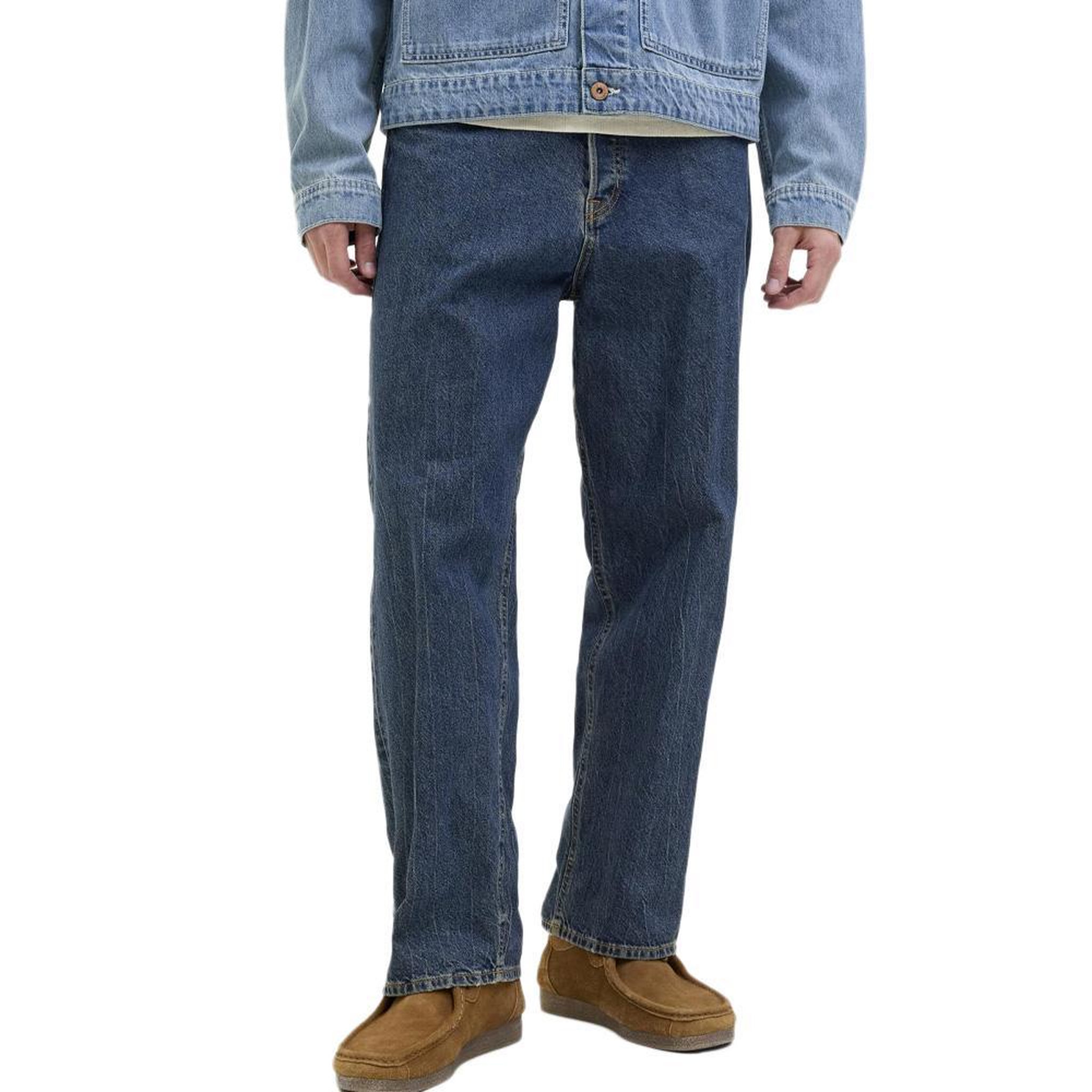 Jack & Jones Jean droit bleu homme jack & jones eddie. Coloris disponibles : Bleu