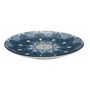 Voir la diapositive 4 : Paris Prix Service de Table 12 Pièces  Mandala  27cm Bleu