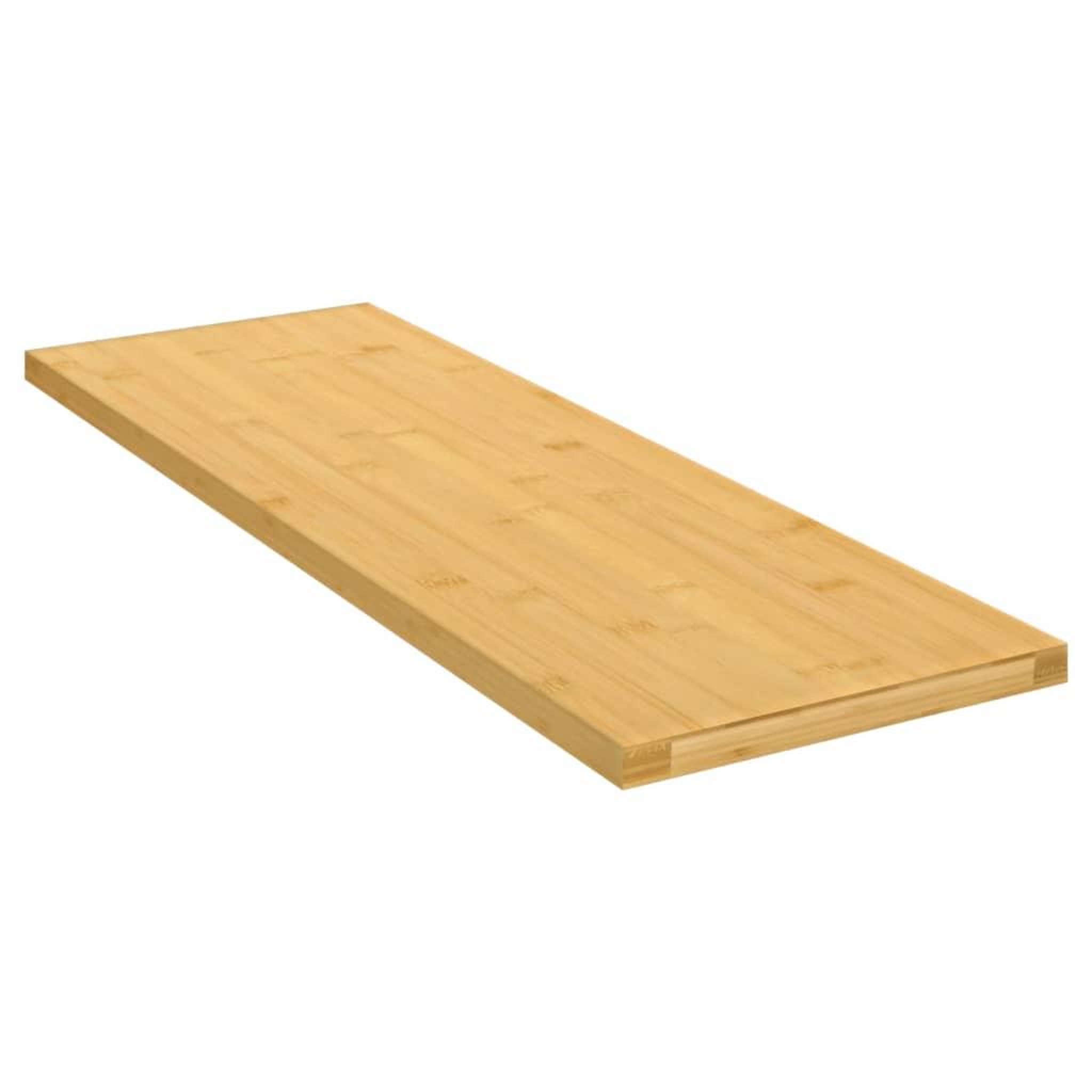 VIDAXL Etagere murale 60x20x1,5 cm bambou