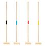 Voir la diapositive 5 : Be Toys Jeu Enfant en Bois  Croquet  57cm Naturel