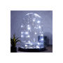 Voir la diapositive 2 : ATMOSPHERA Guirlande Lumineuse  20 Led Blanc  215cm Chrome