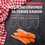 Voir la diapositive 2 : FM PROFESSIONAL Lot de 4 éplucheurs à légumes 11,5 cm FM Professional