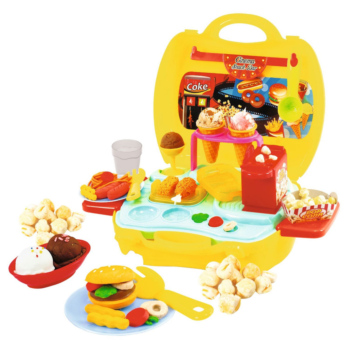 One Two Fun Valise pâte à modeler cinéma