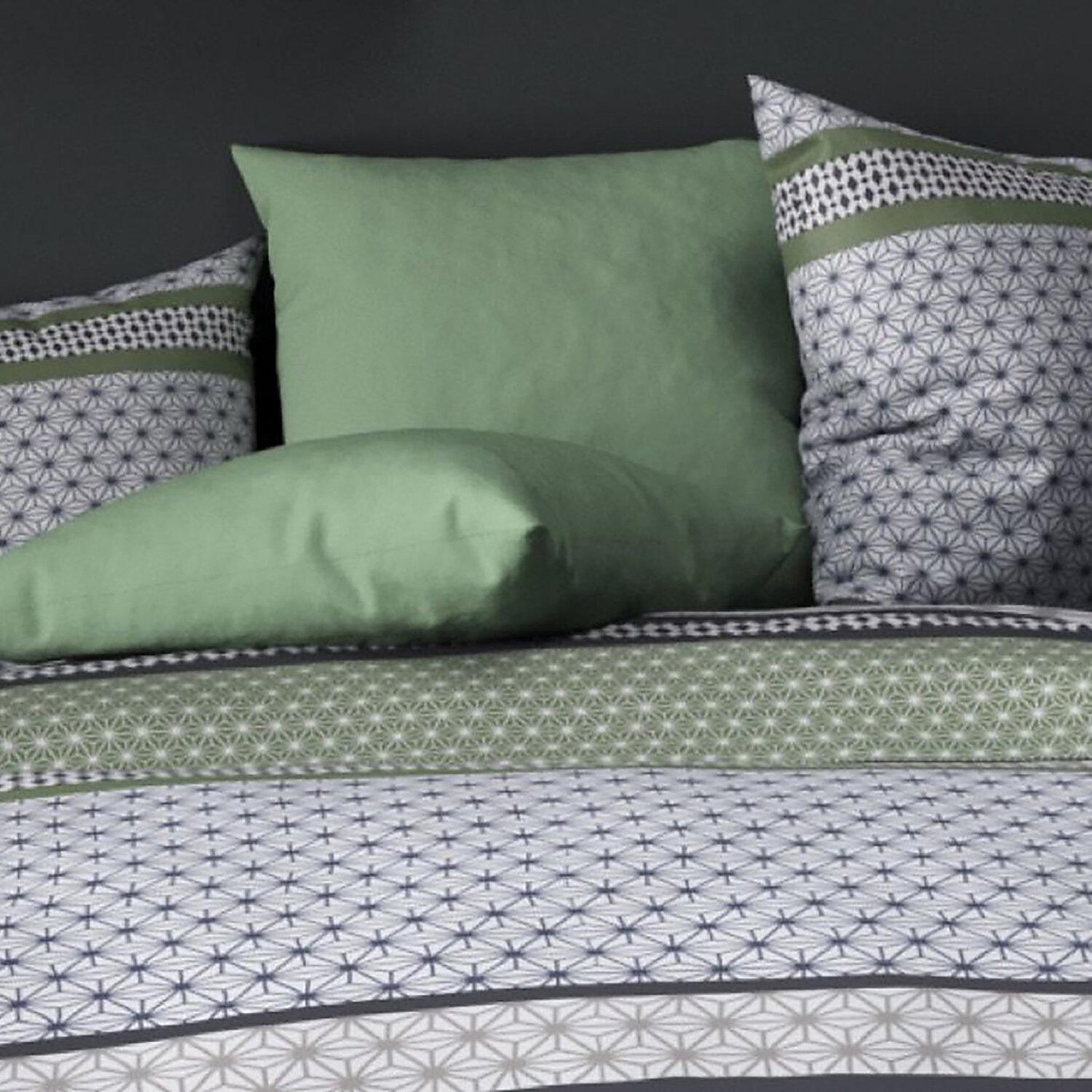 Voir la diapositive 4 : Les Ateliers du Linge Parure housse de couette vaxo