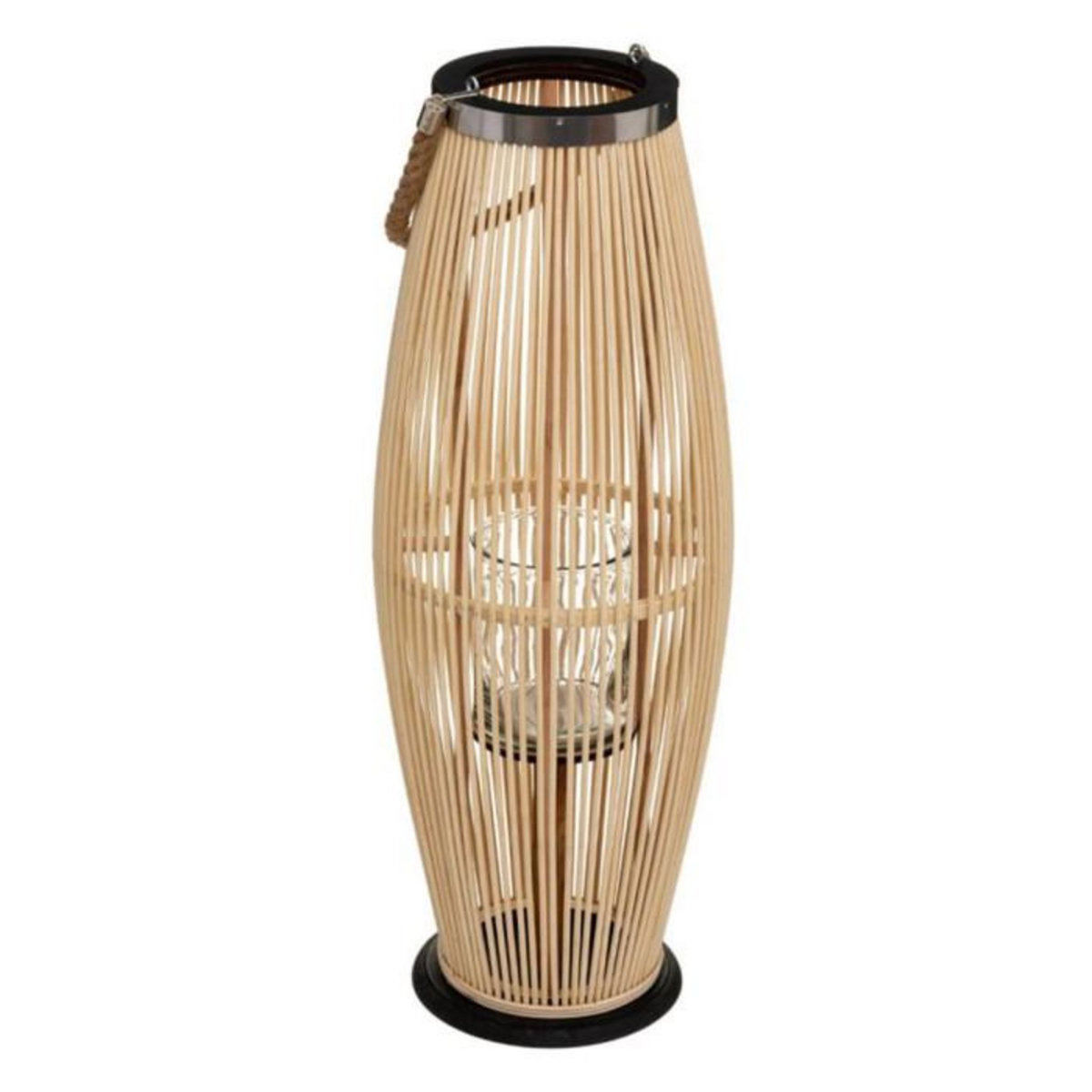 ATMOSPHERA Lanterne Déco en Bambou  Fit  72cm Naturel