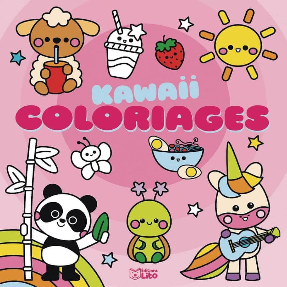 COLORIAGES KAWAII, Jacqué Isabelle