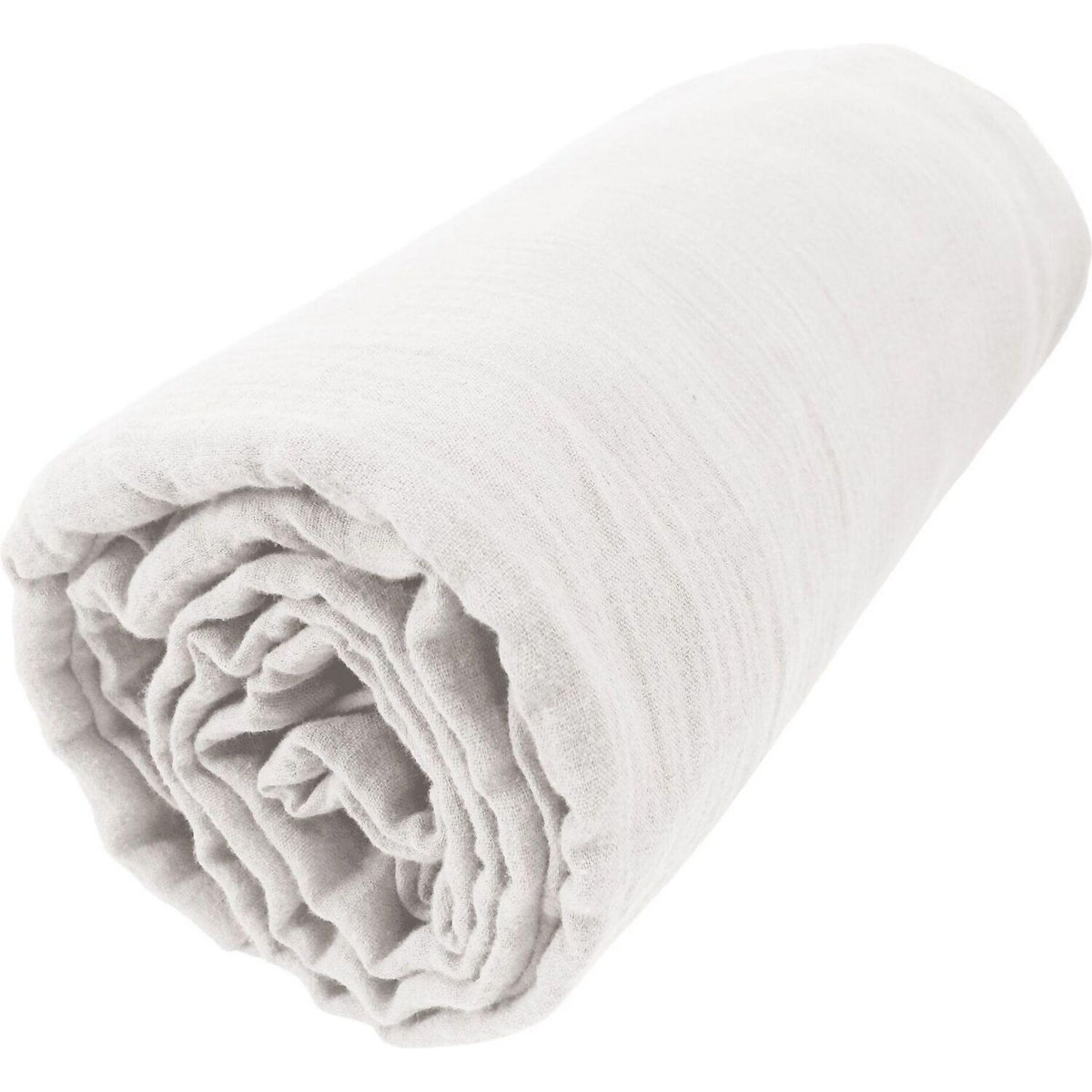 Home collection Drap housse 100% gaze de coton