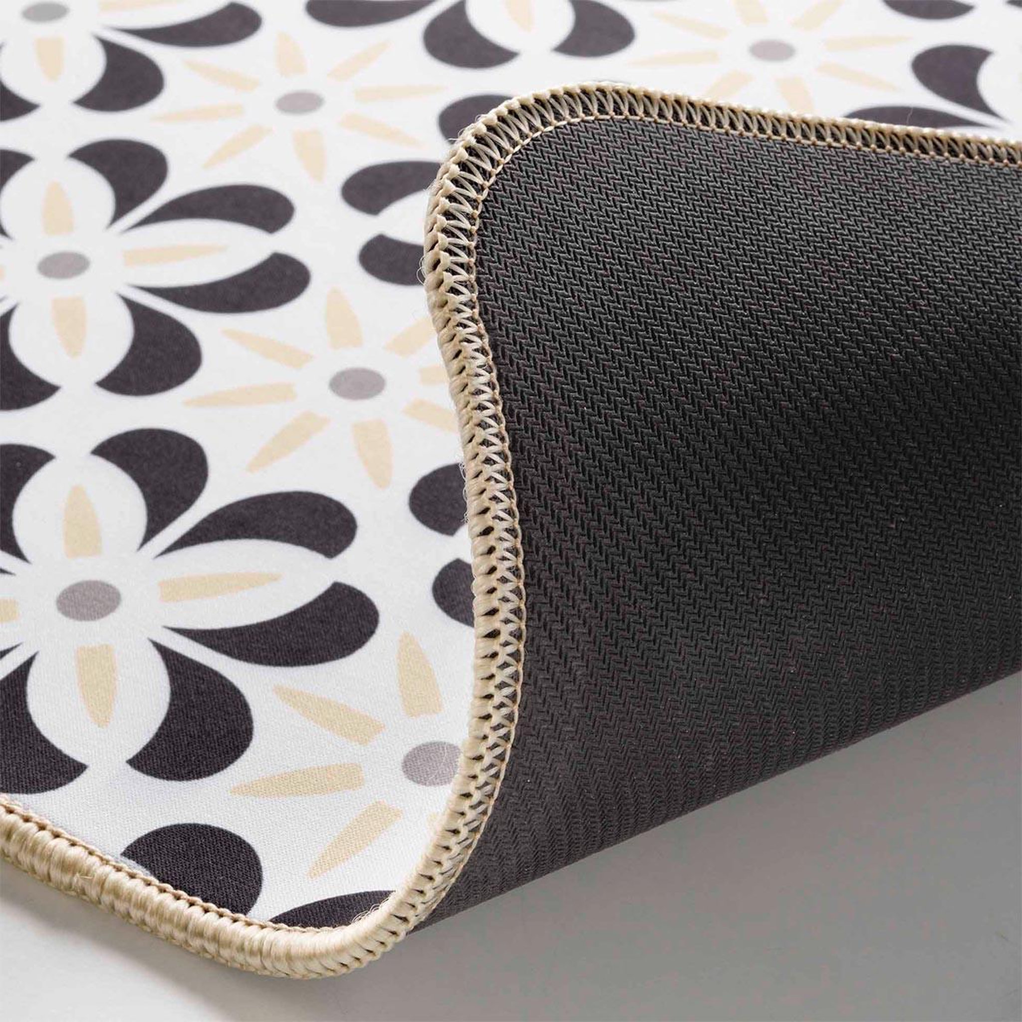Voir la diapositive 3 : Douceur d'Intérieur Tapis déco imprimé  solaris  45x75cm multicolore