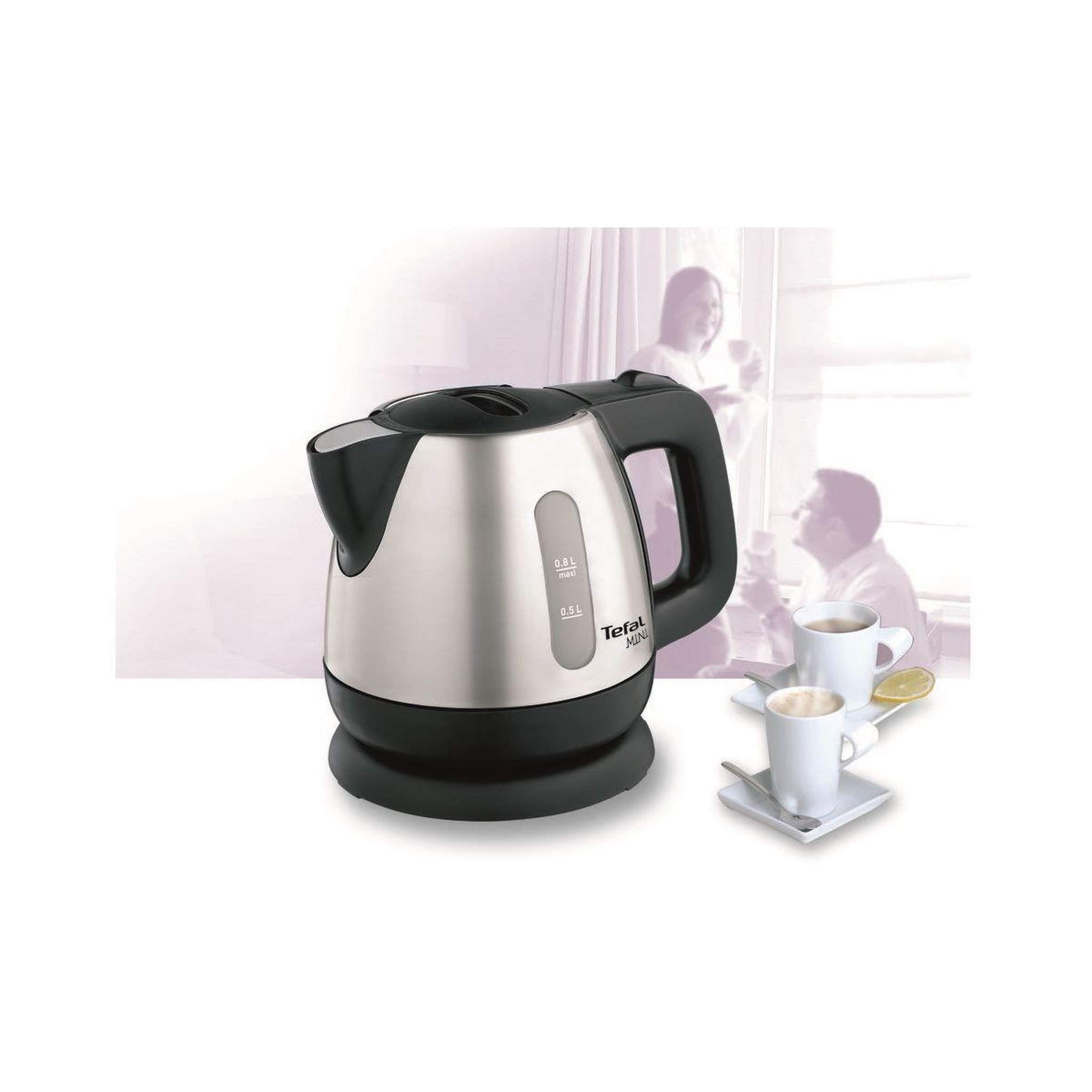 Voir la diapositive 2 : TEFAL Bouilloire mini inox
