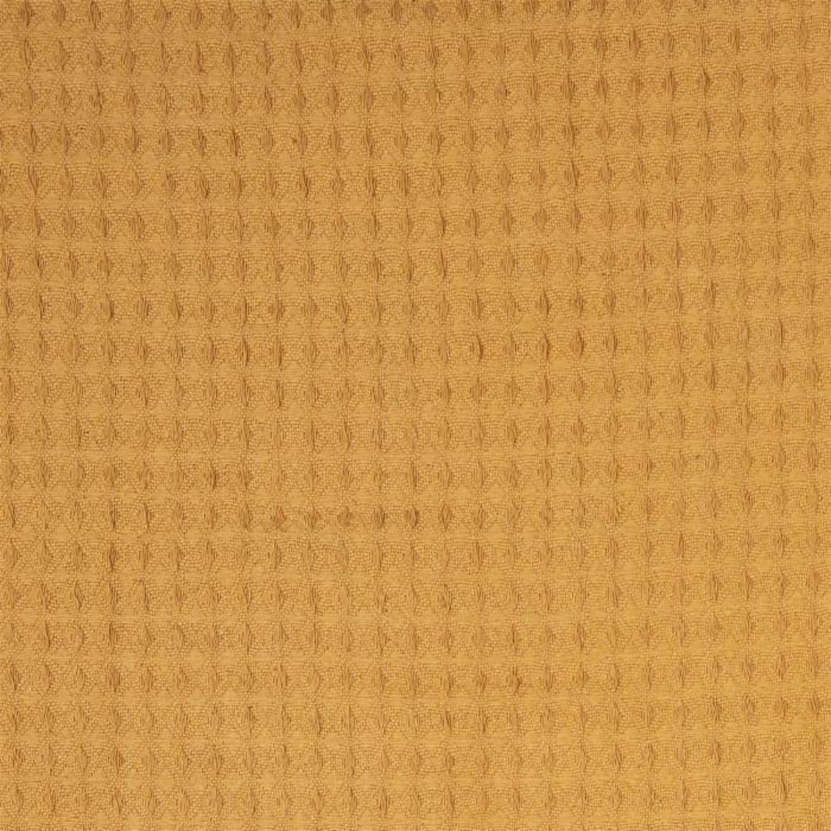 Paris Prix Jeté de Canapé  Gaufré  130x160cm Jaune Ocre