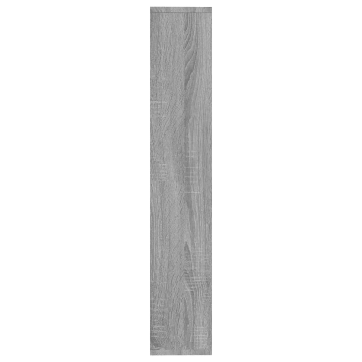 VIDAXL Etagere murale Sonoma gris 36x16x90 cm Bois d'ingenierie