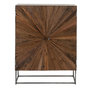 Voir la diapositive 2 : Paris Prix Commode 2 Portes en Bois  Shanil  111cm Marron