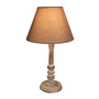 Voir la diapositive 2 : OSTARIA Lampe charme bois taupe