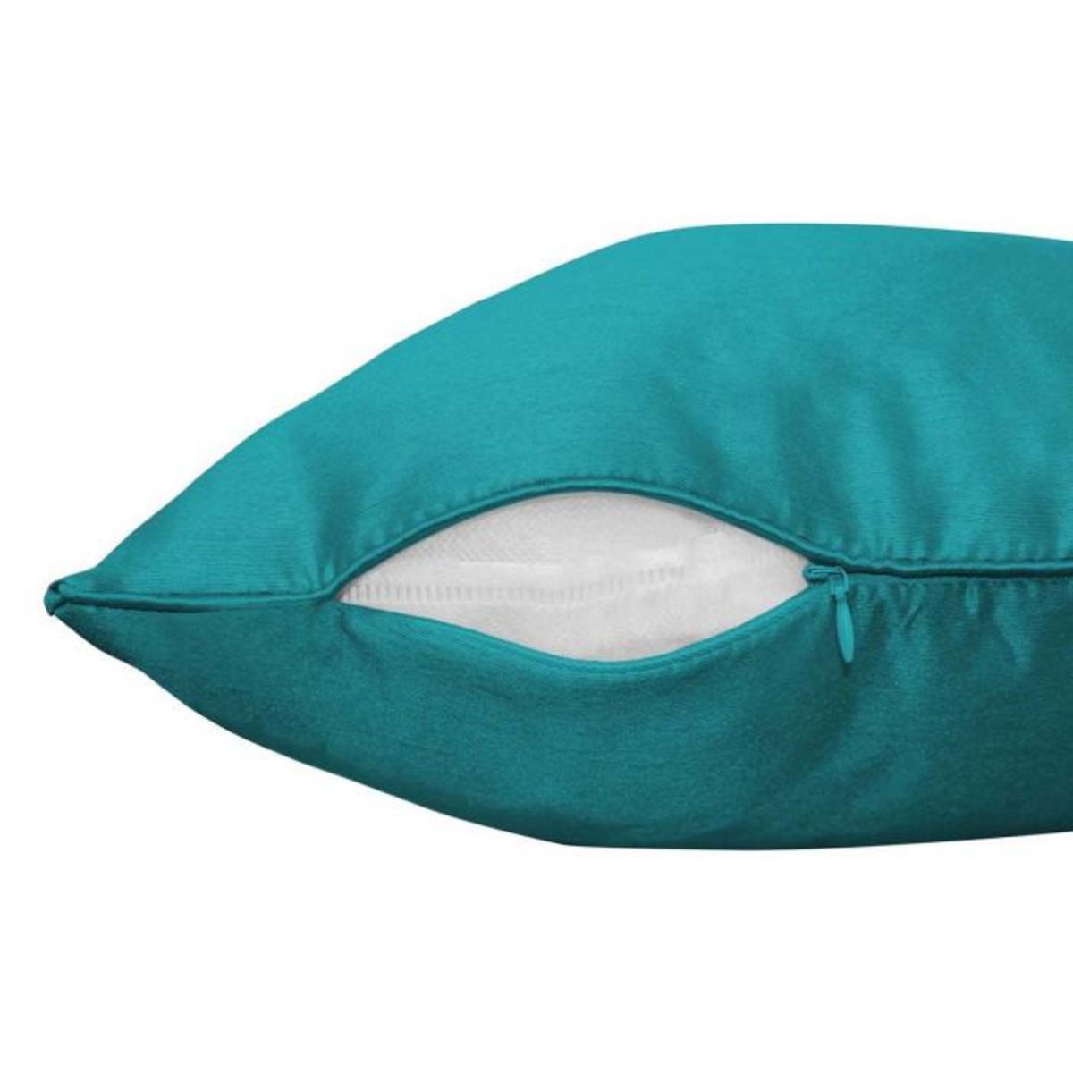 Paris Prix Housse de Coussin  Shana  40x40cm Bleu