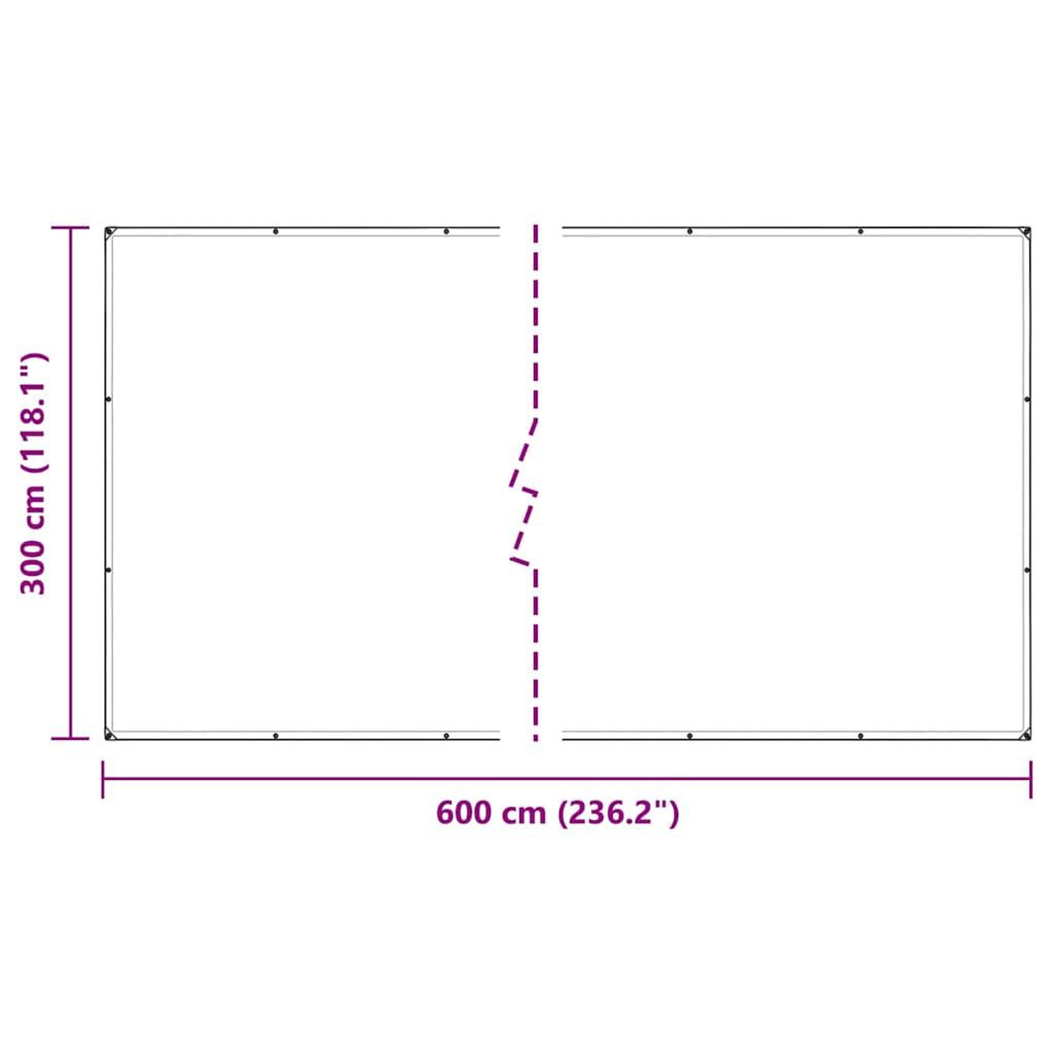 Voir la diapositive 6 : VIDAXL Bache transparente avec œillets 3x6 m PVC