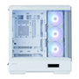 Voir la diapositive 4 : Zalman Boîtier PC - ZALMAN - P50 DS - Moyen tour - ATX - Blanc - 4 ventilateurs A-RGB - USB-C