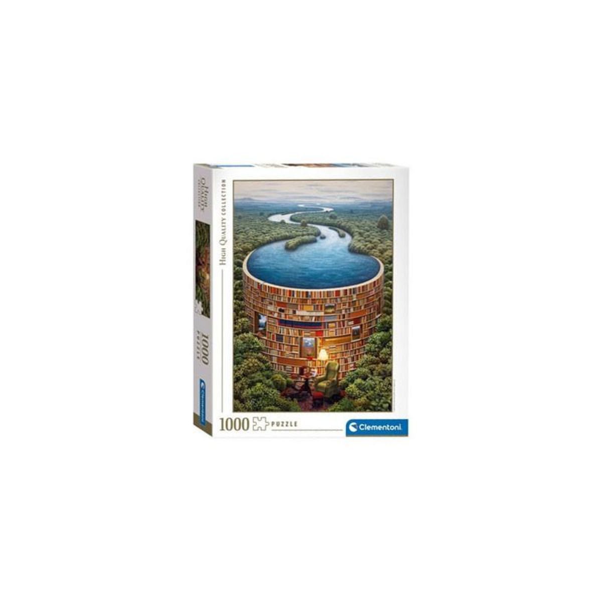 CLEMENTONI Clementoni Jigsaw Puzzle Biblio Lady, 1000 pcs. 39603