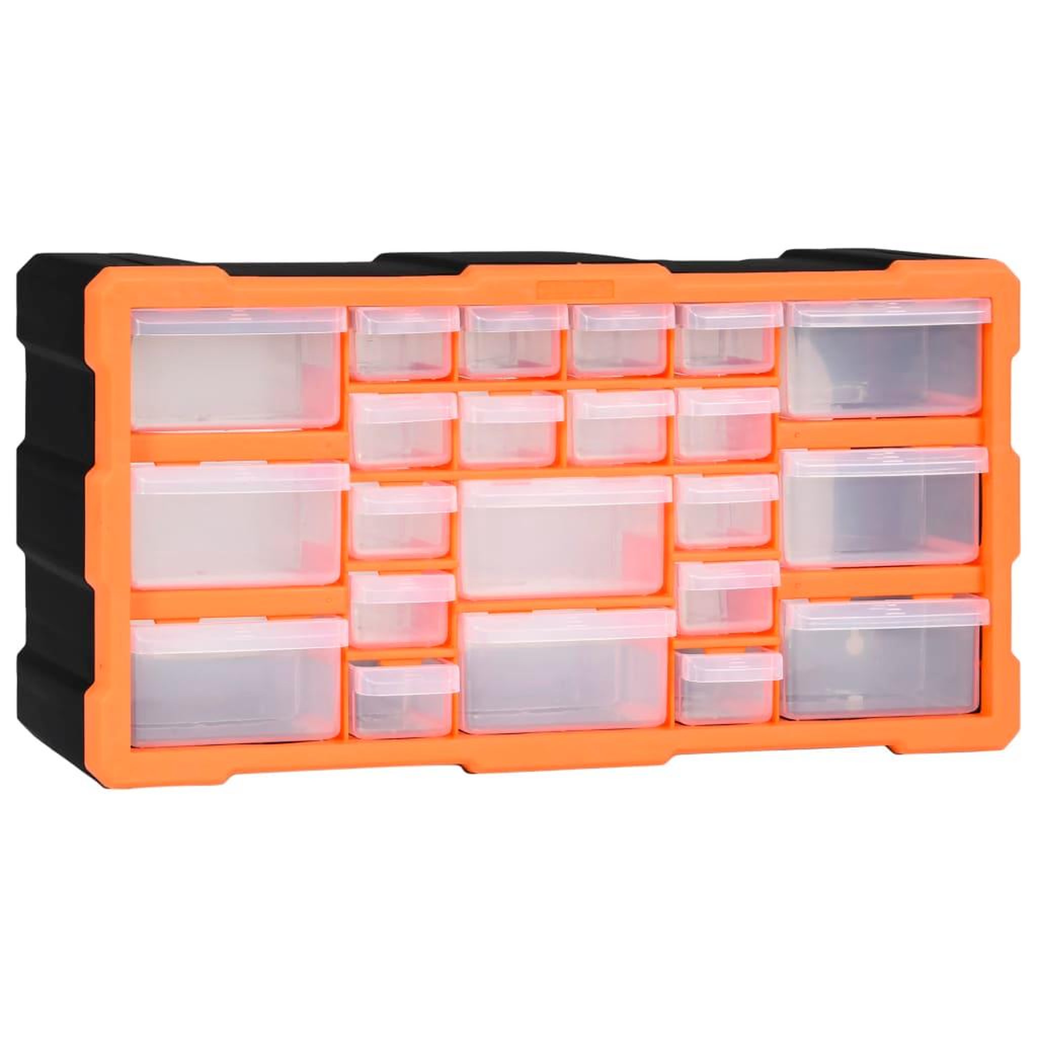 Voir la diapositive 1 : VIDAXL Organisateur multi-tiroirs avec 22 tiroirs 49x16x25,5 cm