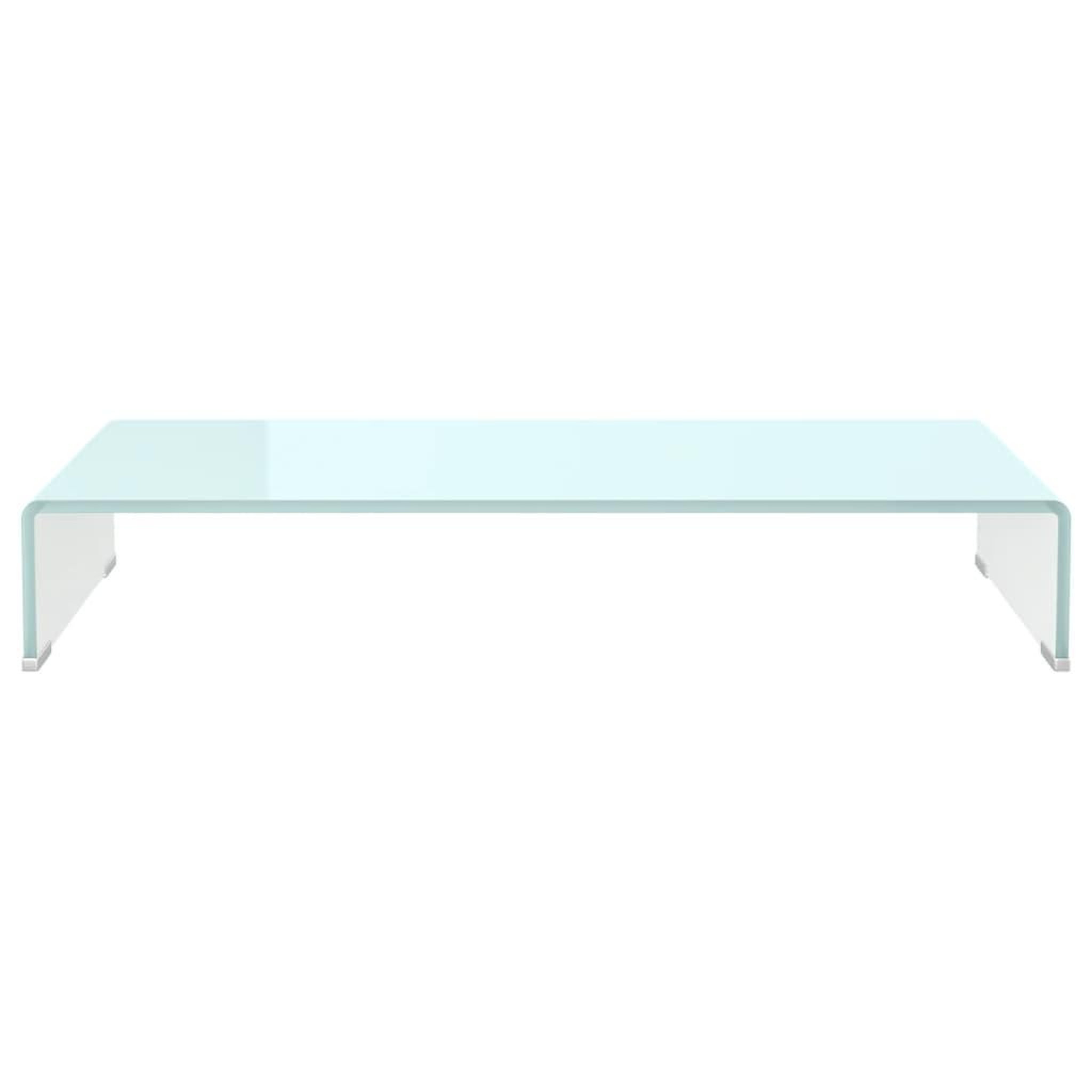 Voir la diapositive 3 : VIDAXL Meuble TV/Support pour moniteur 80x30x13 cm verre vert