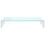 Voir la diapositive 3 : VIDAXL Meuble TV/Support pour moniteur 80x30x13 cm verre vert