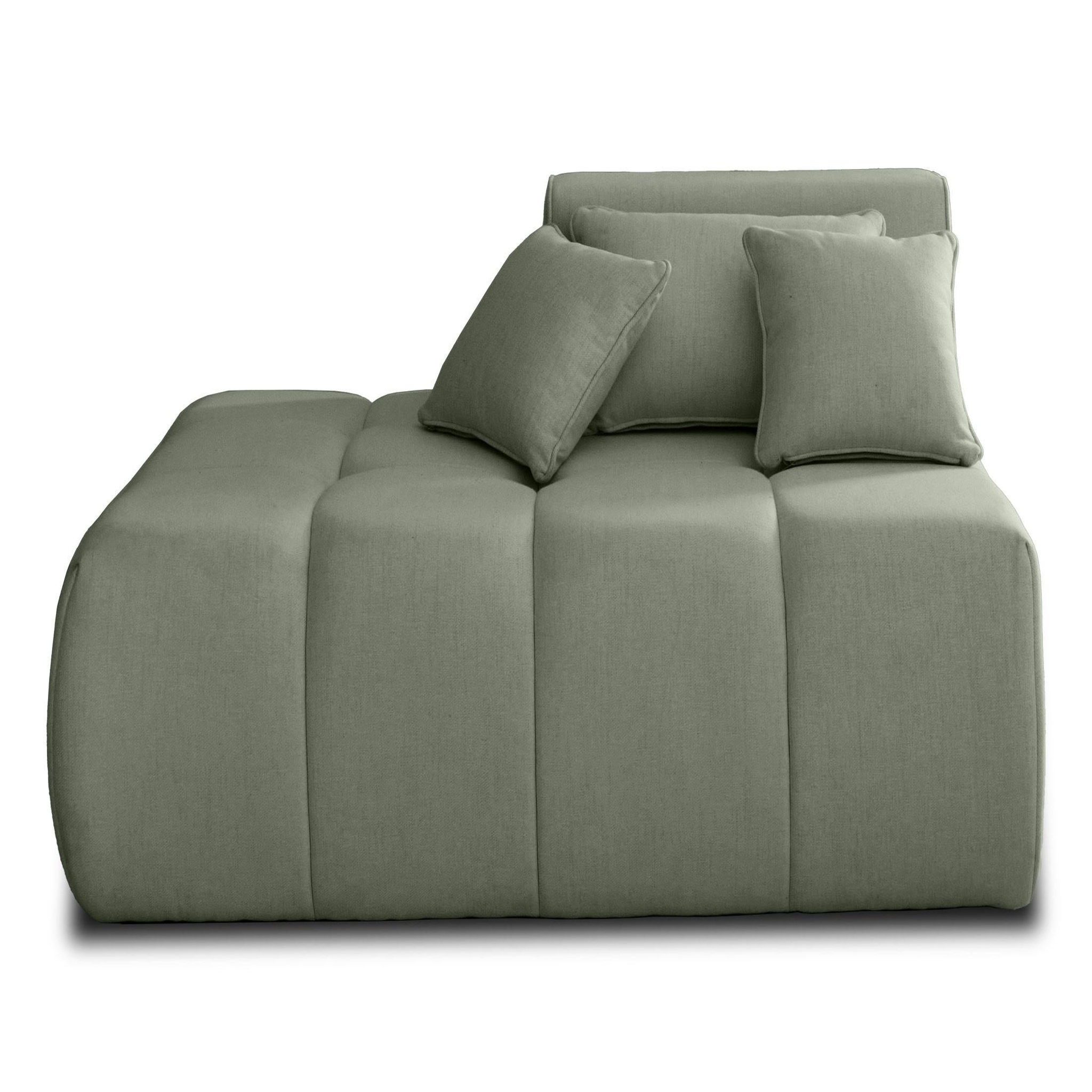 Voir la diapositive 5 : BEST MOBILIER Caracas - module d'assise gauche - en tissu
