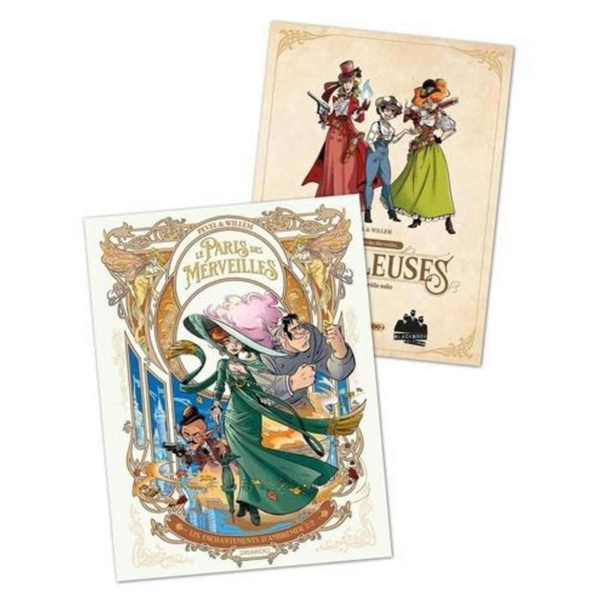 LE PARIS DES MERVEILLES TOME 2 : LES ENCHANTEMENTS D'AMBREMER. 2/2, AVEC LE JEU DE ROLE SOLO LES ARTILLEUSES OFFERT, EDITION LIMITEE, Willem Etienne