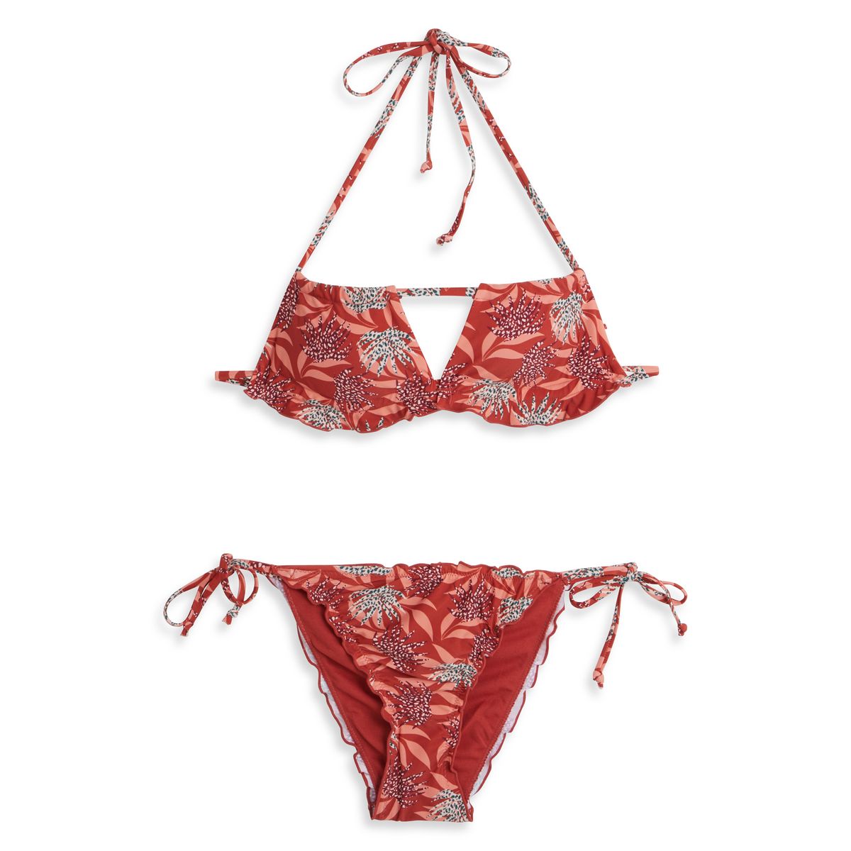 INEXTENSO Maillot de bain Marron femme