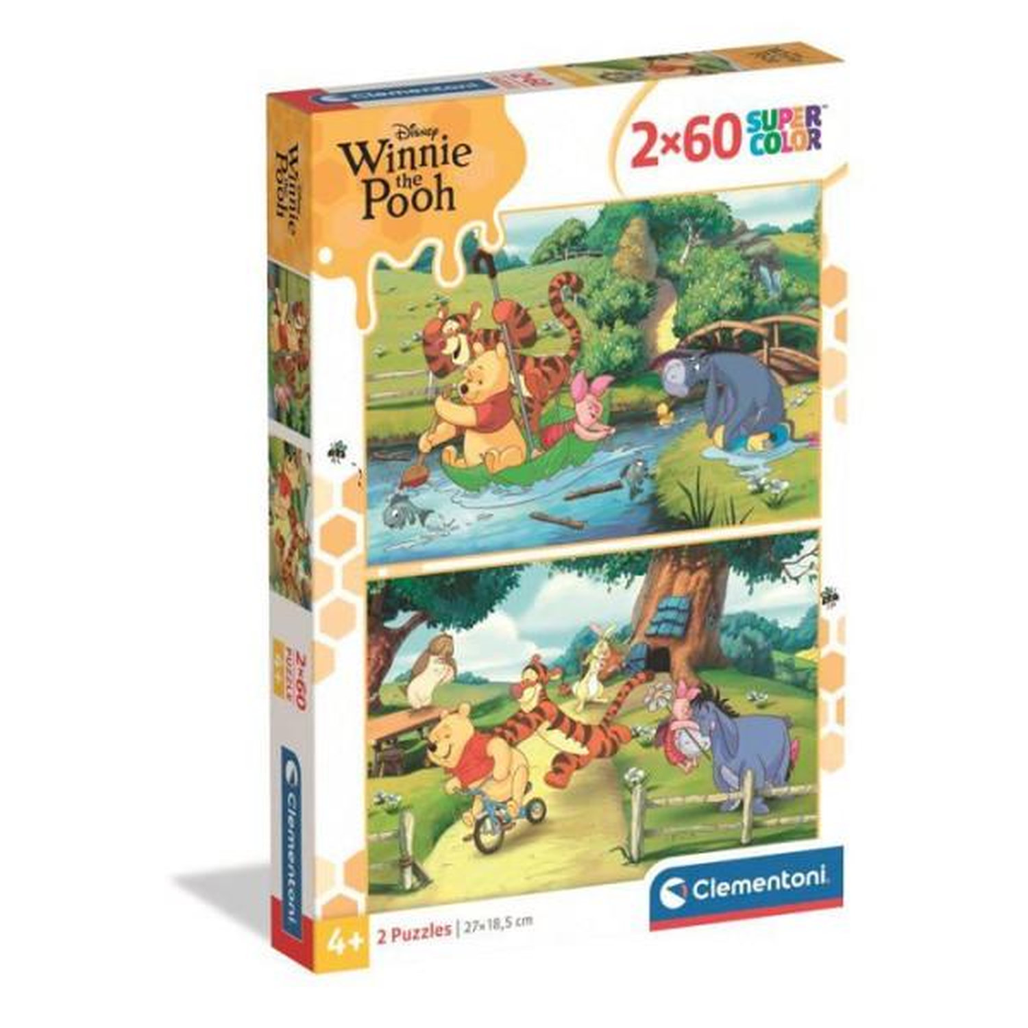 Puzzle 2x60 pièces Winnie the Pooh - vue 9