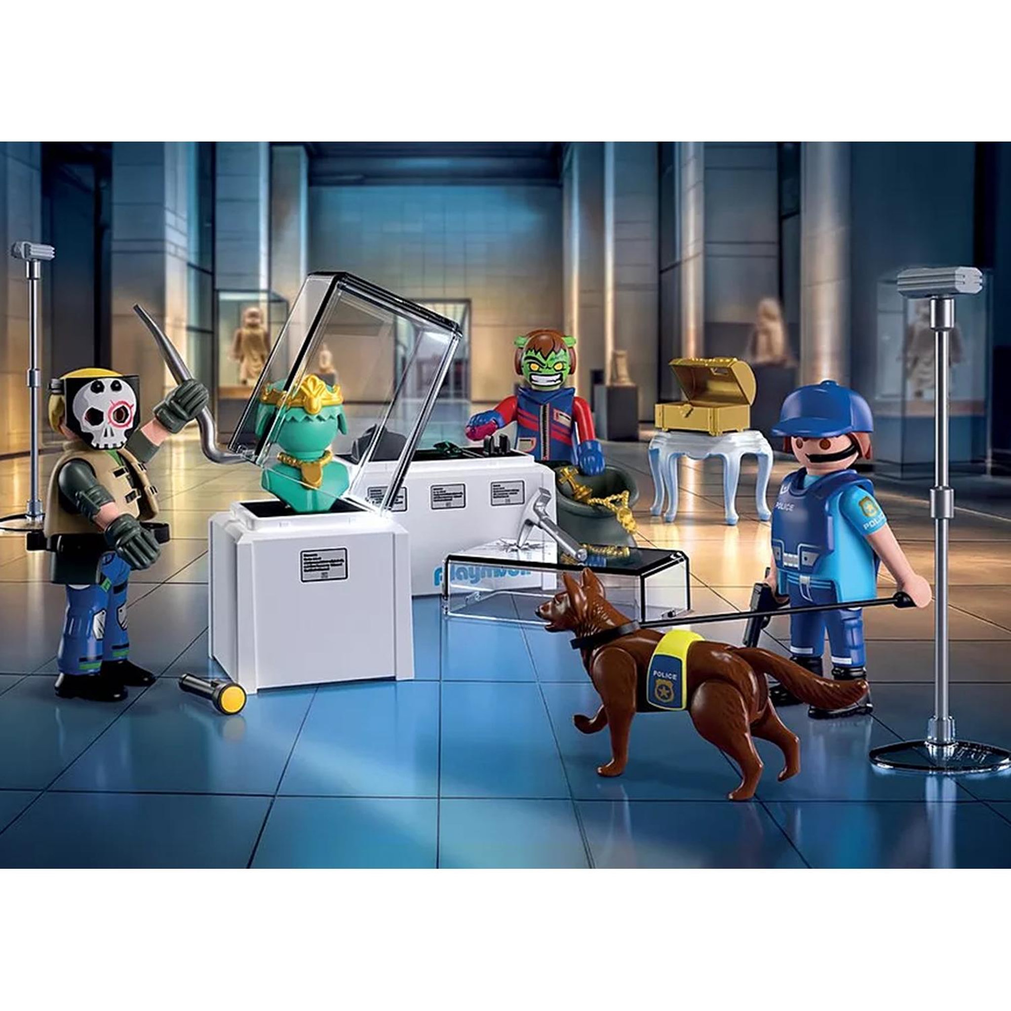 Voir la diapositive 4 : PLAYMOBIL City Action Arrestation de cambrioleurs au musée