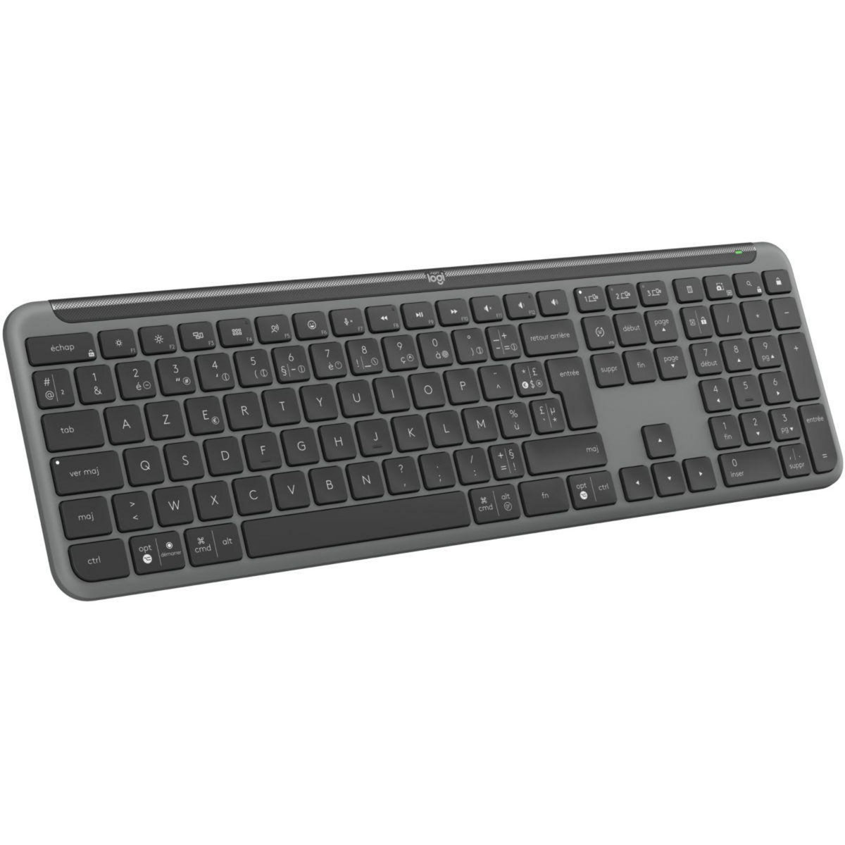 Logitech Clavier sans fil Signature Slim K950 Bluetooth - Graphite