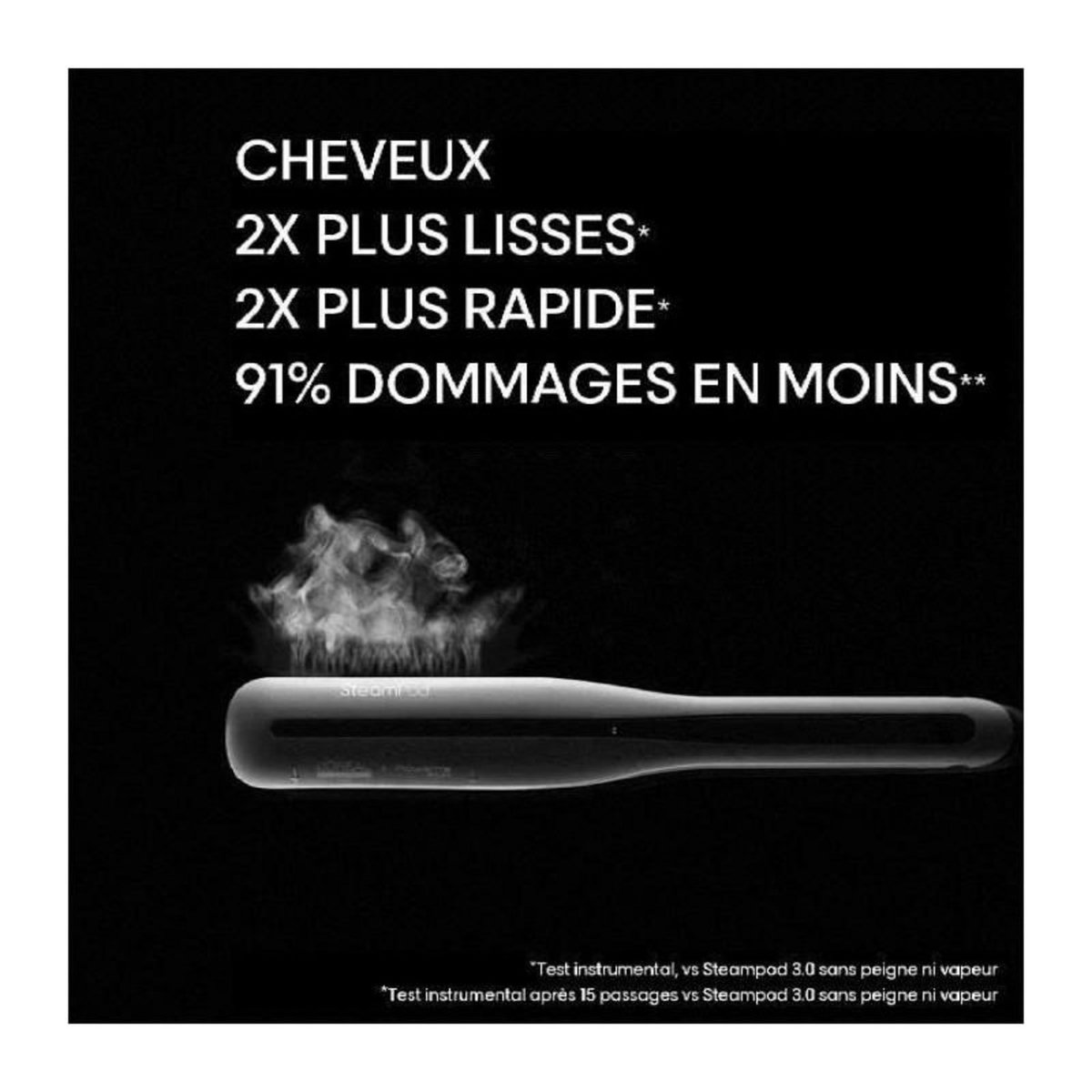 L'OREAL PROFESSIONNEL Pack Steampod 3.0 - L'Oréal Professionnel - UFR10011 - Lisseur vapeur professionnel 2 en 1 - Sérum - Soin vapo-activé - Blanc