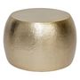 Voir la diapositive 2 : ATMOSPHERA Lot de 2 Tables Basses en Métal  Issam  70cm Doré