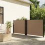 Voir la diapositive 1 : VIDAXL Auvent lateral retractable taupe 140x1200 cm