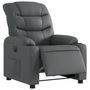 Voir la diapositive 3 : VIDAXL Fauteuil inclinable electrique Gris Similicuir