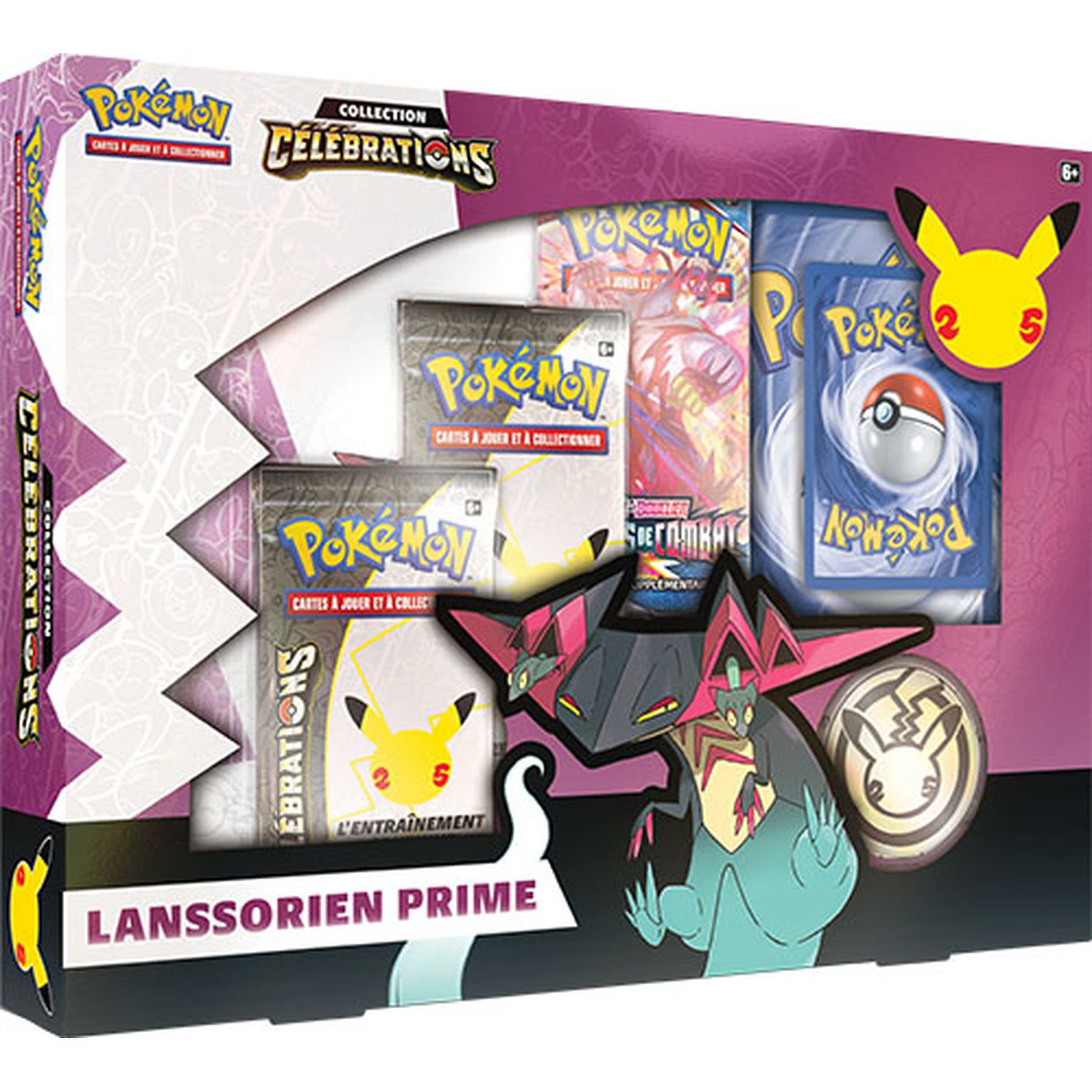 POKEMON Pokémon JCC - Collection célébrations Lanssor - 25ème anniversaire 