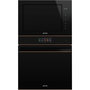 Voir la diapositive 3 : SMEG Micro ondes combiné encastrable FMI625CN