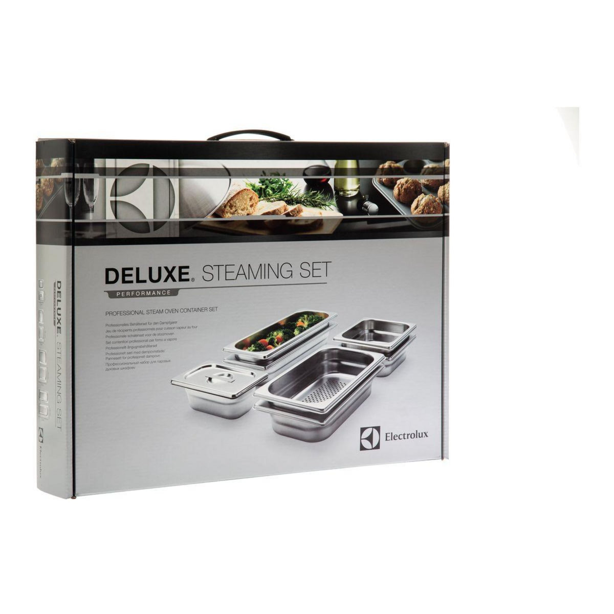 ELECTROLUX Récipient de cuisson de cuisson inox pour four vapeur-PKKS8